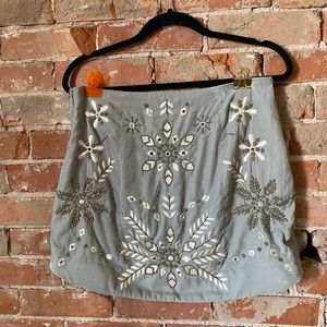 Free People Holiday Skirt